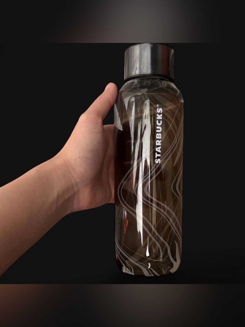 Starbucks Smoky Black Water Bottle